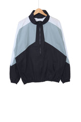 トリプルカラードジップアップ / triple-colored zip-up