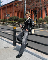 TR2445 ドミンゴデニム / TR2445 Domingo Black Blue Denim (XS–L)