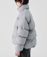 STRING SHORT ECO DOWN JACKET (GRAY)