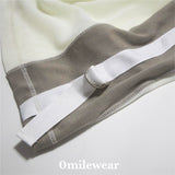 ストラップメッシュTシャツ_ beige