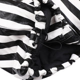 ストライプロゴパッディングジャンパー/BSR2223FWJK008 STRIPE LOGO PADDING JUMPER WHITE BLACK