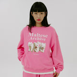 マルチーズアーカイブスウェットシャツ / Maltese archive sweatshirts