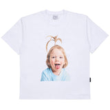 ベビーフェイスアップルヘアボーイ半袖Tシャツ