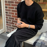 LMN Cashmere Hatch Round Knitwear (12 colors)