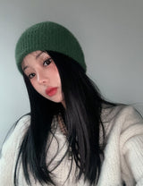 [UNISEX] アンゴラスリムフィットビーニー