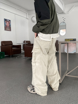 ピグメントワイドカーゴパンツ