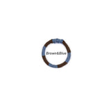 レターリング1 / [CCNMADE] LETTER RING 1 (Brown&Blue)
