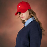 Monogram soft over fit ball cap