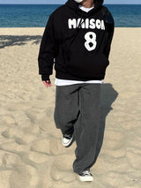 エイトルースフィットプリントフーディ / EIGHT LOOSEFIT PRINTING HOODY(4COLOR)