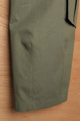 ユーティリティポケットパンツ / UTIL POCKET PANTS-HERRINGBONE KHAKI