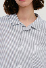 Stay Stripe Pajamas Short Set (3 Colors)