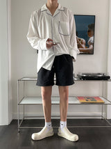 クールナイロンバンディングショートパンツ
