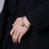 ホボロックチェーンブレスレット / HOBO LOCK CHAIN BRACELET