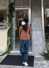 Mute straight denim
