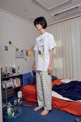 Messy room tee ( WHITE ) (6594953707638)
