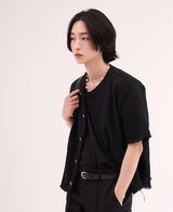 オーディンツイードダメージカーディガン/[MADE] Odin Tweed Damage Cardigan (2 color)