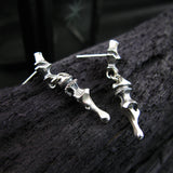 メインゴーシェシルバーイヤリング / Main gauche silver earring (4594627969142)