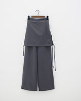 チャコールスカートパンツ / Charcoal Skirt Pants