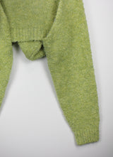 フードボレロニット/Hooded Bolero Knit (3color)