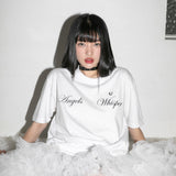 エンジェルズウィスパーTシャツ - ホワイト