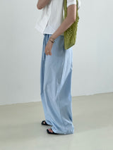 Natural Sleeky string pants