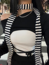 : Basic striped muffler