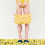 Cargo Two Pocket Shoulder Bag Yellow