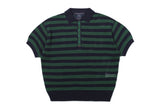 パンチングニットポロ / PUNCHING KNIT POLO_NAVY