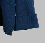 W Round Knit Cardigan