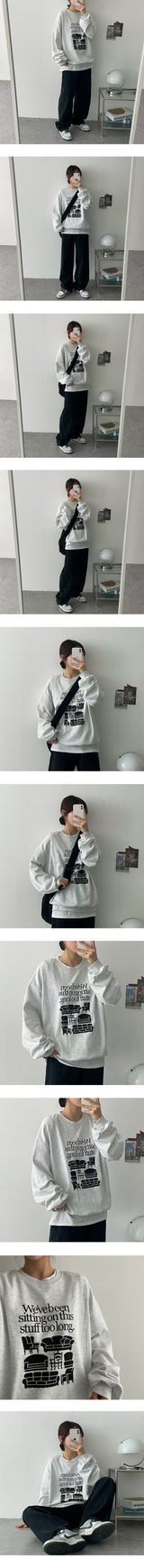 ソファースウェットシャツ/Sofa sweatshirt