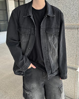 Thurs denim tracker jacket