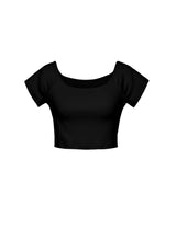 Raglan Crop Top (BLACK)
