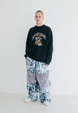 ラッキージャングルクルーネック / BSR2223FWPO067 LUCKY JUNGLE CREWNECK NAVY