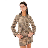 チューリップツイードジャケット / Tulip Tweed Jacket [Beige]