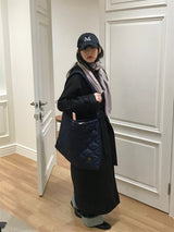 ヴェリエットハイネックロングコート