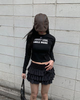 ベルベットカンカンスカートパンツ