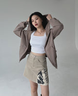 パントンジップアップフーディー/Pantone Hood Zip Up (10color)