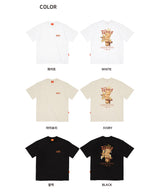レイジーテディTシャツ