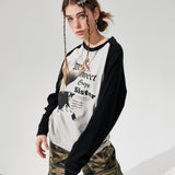 Cat Raglan Long sleeve [2 Color]