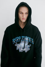 ダイヤモンドフーディー / BSR2223FWPO052 BSRBT DIAMOND HOODIE BLACK