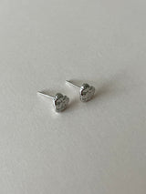 [92.5silver] クランプハートピアス