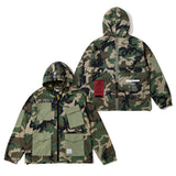 ウィンドブレーカージャケット / 21SS TECH WINDBREAKER JACKET CAMOUFLAGE / BLACK
