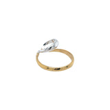 2トーン２ラインラージイヤーカフ/two tone two line large earcuff