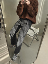 Loop Belted Corduroy Pants (3color) (6657189380214)
