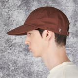 Ordinary Over Fit Cotton Ball Cap Brown