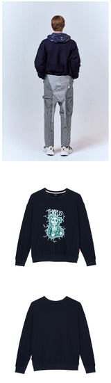 サンダーボルトスウェットシャツ/THUNDERBOLT SWEATSHIRTS [NAVY]