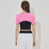 マイクロクロップTシャツ/micro crop tee(9191)