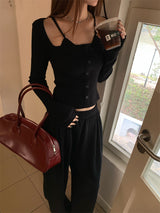 ヘーゼルナッツインナー長袖Tシャツ