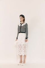 Stripe cardigan