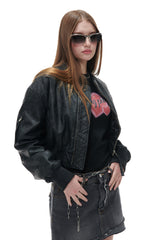 FOLD DENIM-BLACK